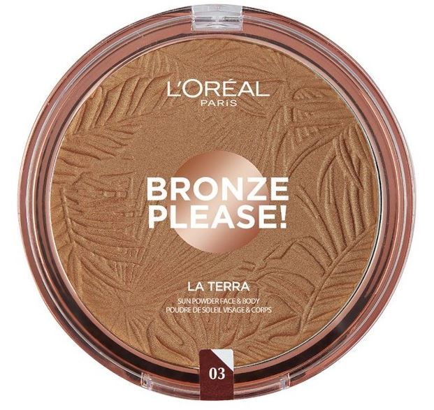 Glam Bronze La Terra бронзирајући пудер Шминка за лице и тен