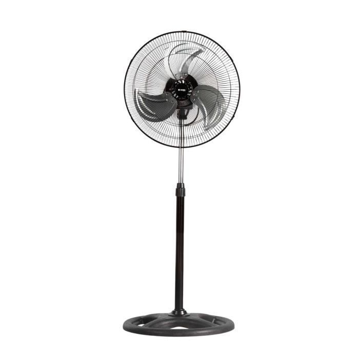 Ventilador - THINIA HOME - Modelo de pedestal - Ø45cm - 75W - 3 velocidades - Preto