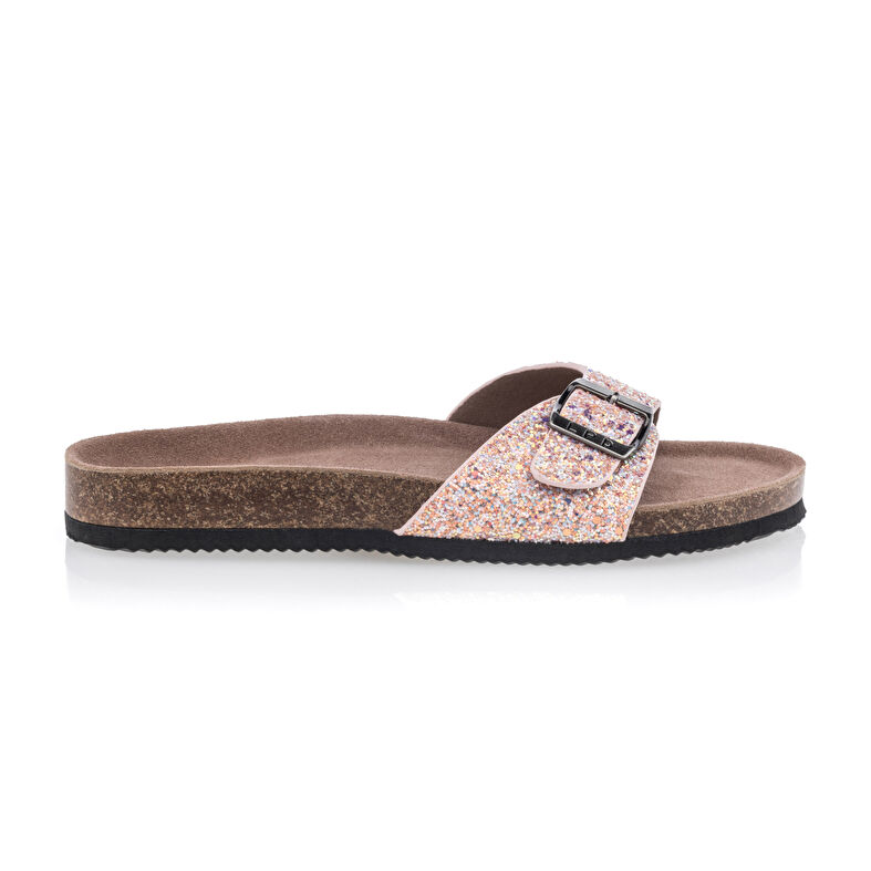  Rosa sandaler / sko med åpen tå til dame