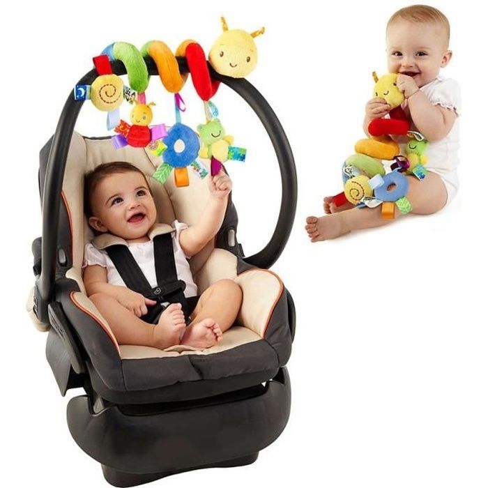 Jouet De Première Age Hochets Jouets Pour Poussette Portique D'éveil Bébé Jouet Peluche Accroché Suspendu Lit