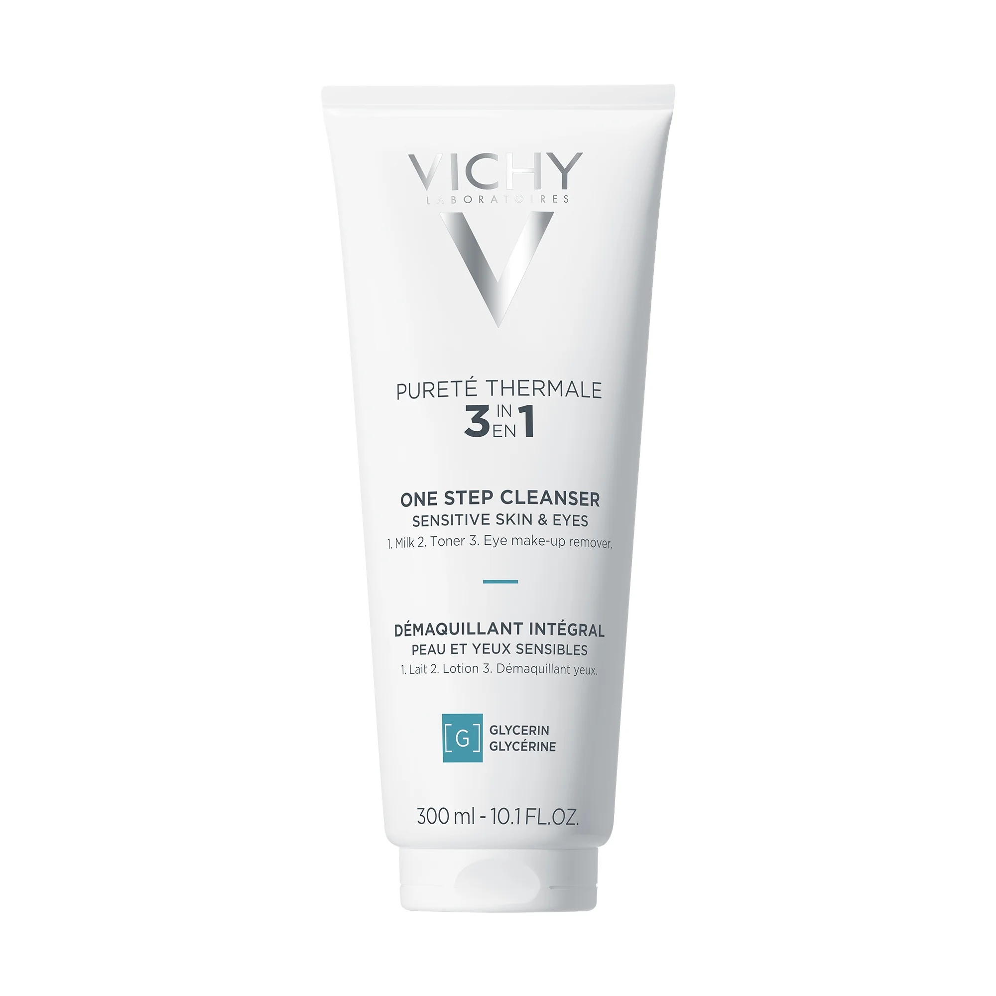 VICHY Vichy Pureté Thermale 3-in-1 Reinigungsmilch für empfindliche Haut 300 ml