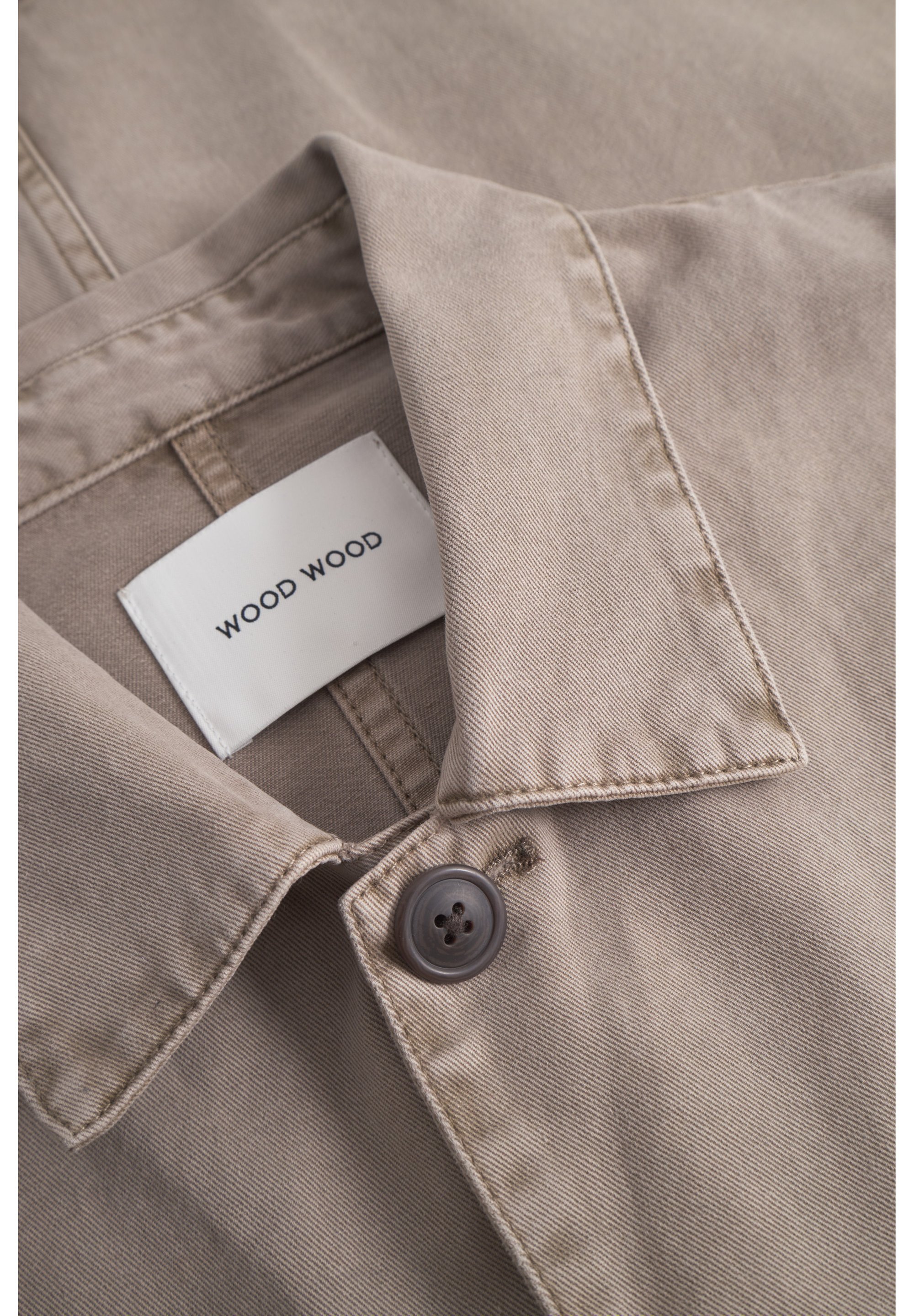 WOOD WOOD WWSTEFAN WORKWEAR - Spijkerjas - gevallen rots