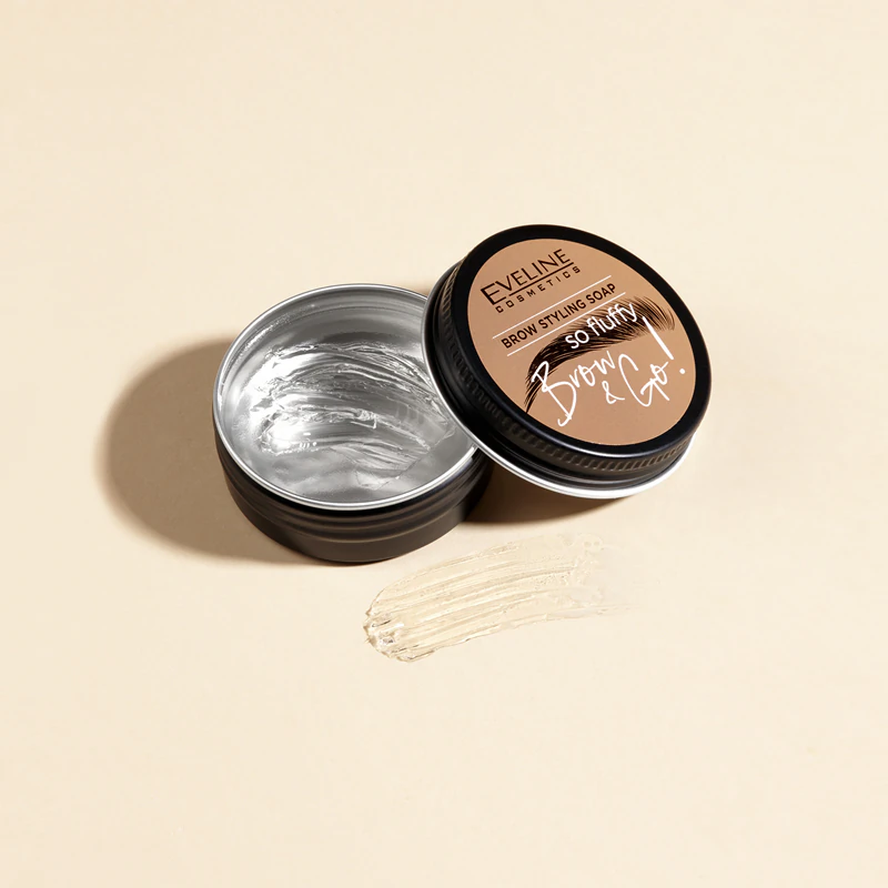 Sabonete para sobrancelhas Brow & Go! da Eveline Cosmetics