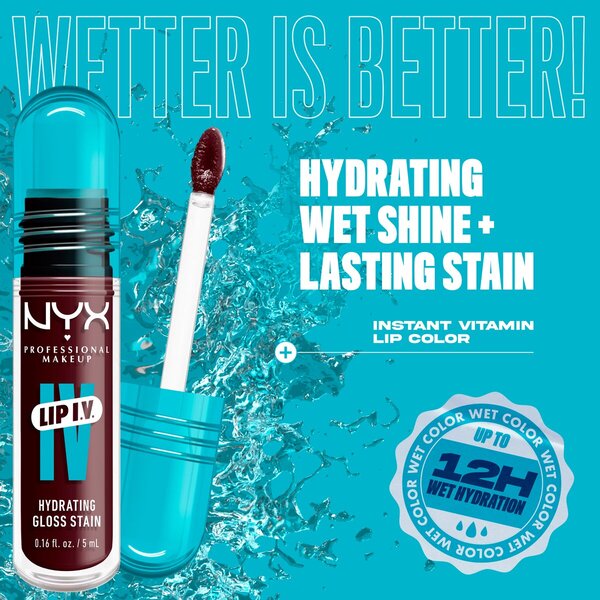 NYX Professional Makeup Lip IV 14 Mauve N' Moist Hydraterende Lipgloss