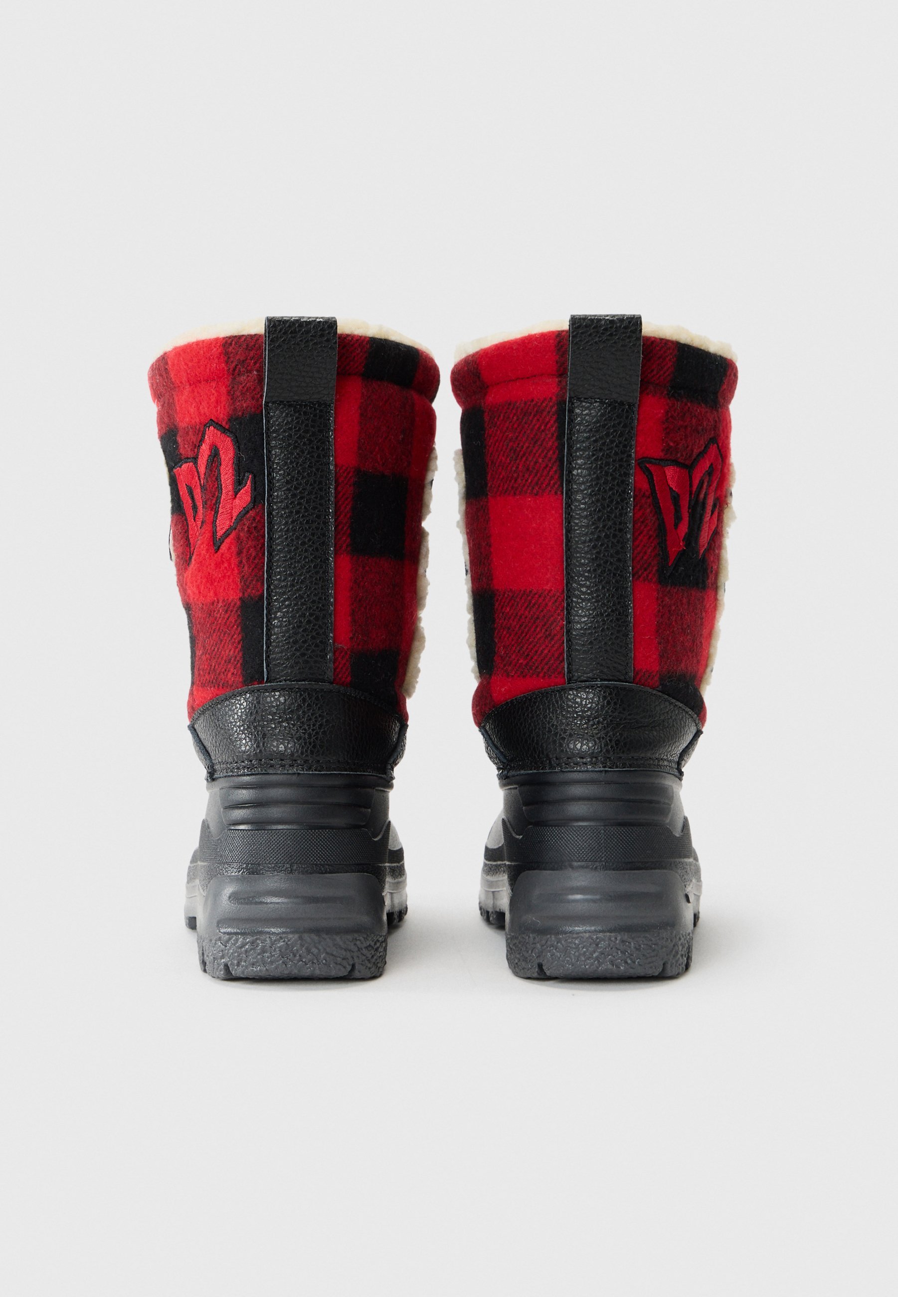 DSQUARED2 UNISEX - Zimní boty - black/red/black