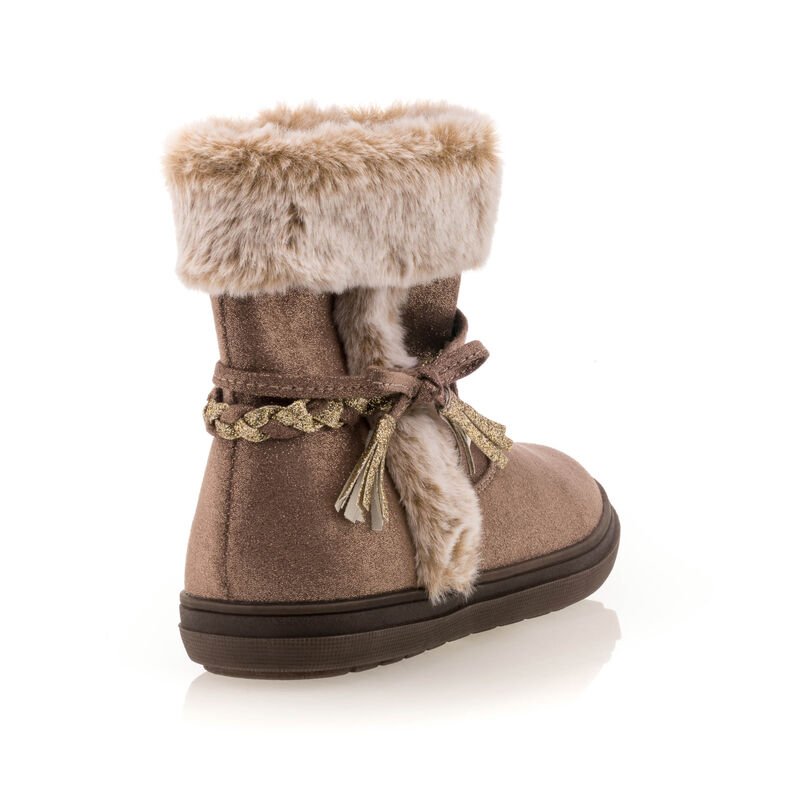 Botas/botines beige para niña