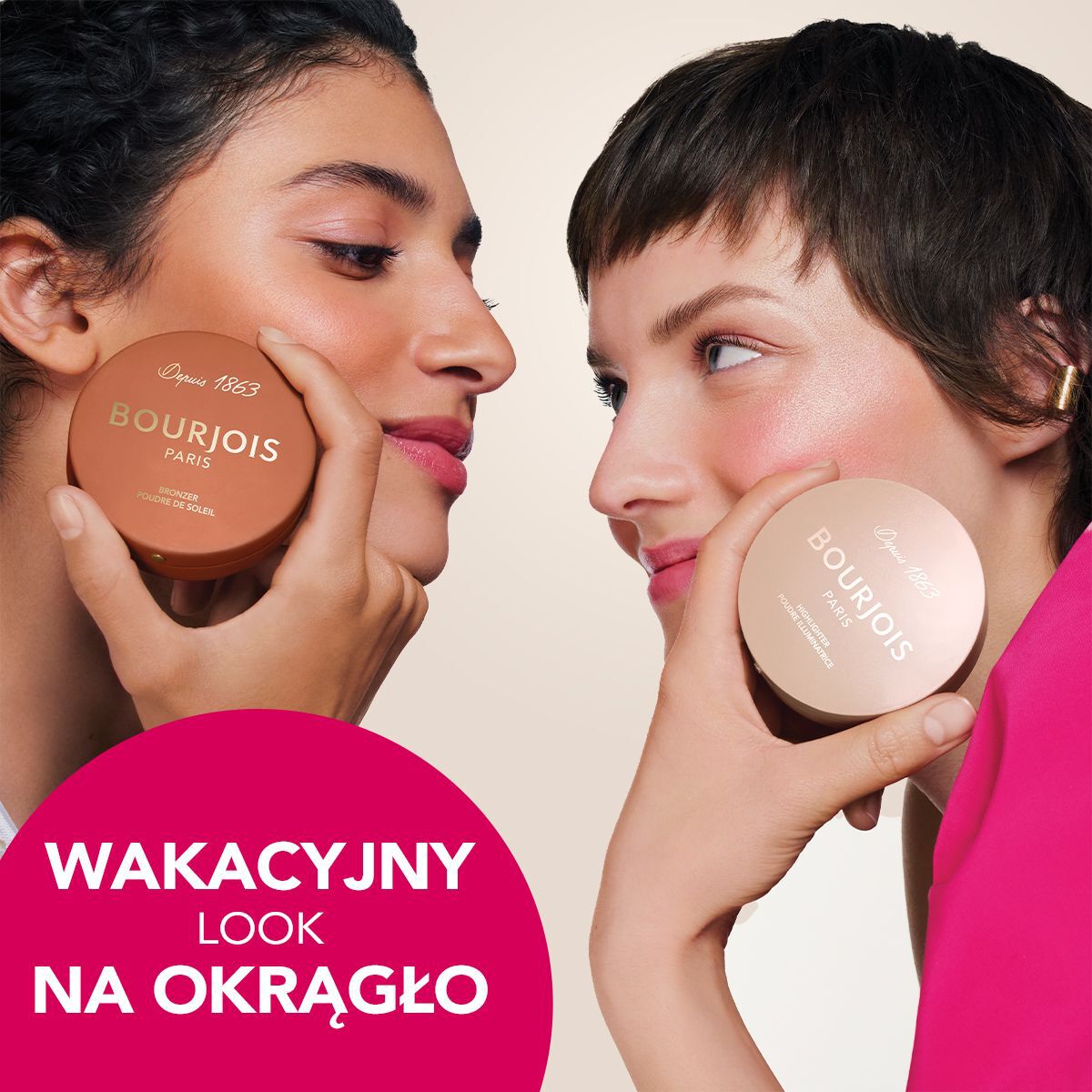 Oală rotundă Bourjois Maxi