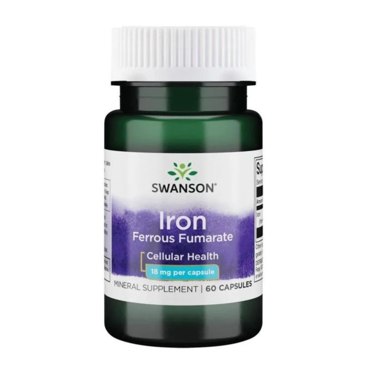 Swanson Iron Ferrous Fumarate 18mg