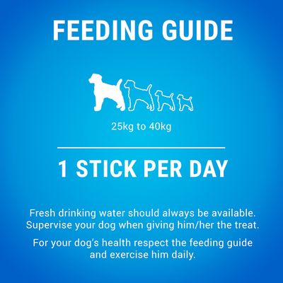 PURINA Dentalife Daily Dental Care Snacks til store hunderacer (25-40 kg)