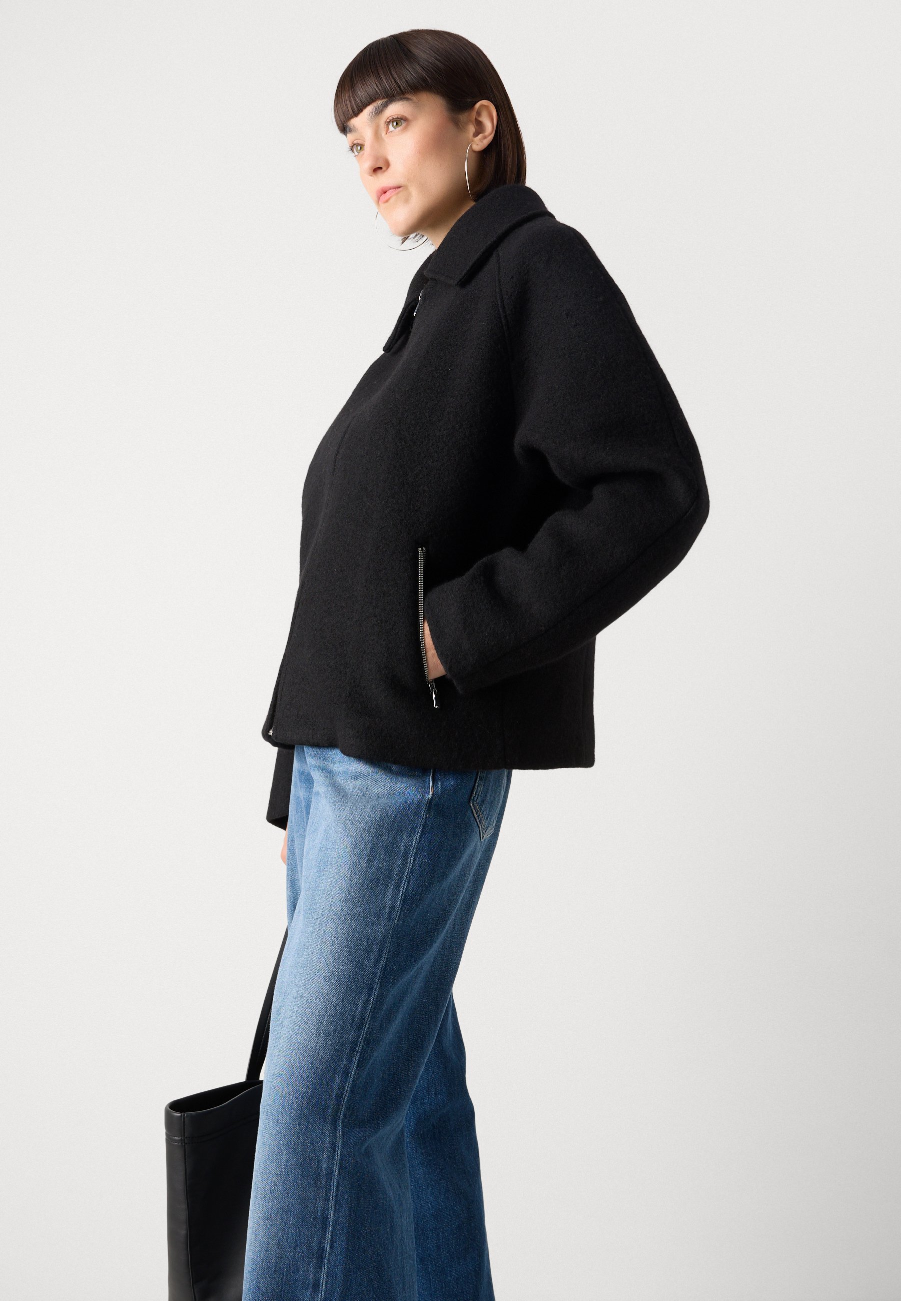 Lindex JACKET ZOE - Veste légère - noire