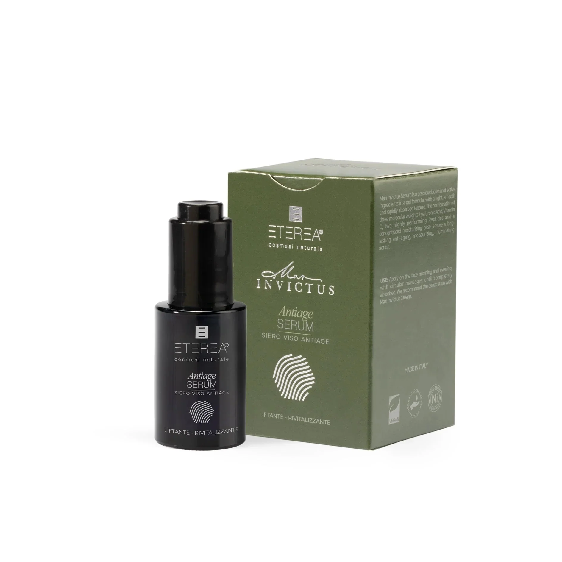 Men Invictus Antiage Serum - Siero viso antirughe