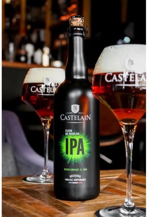 Bière IPA Fleur de Houblon - Castelain - 6.50% Vol. - 75cl x3
