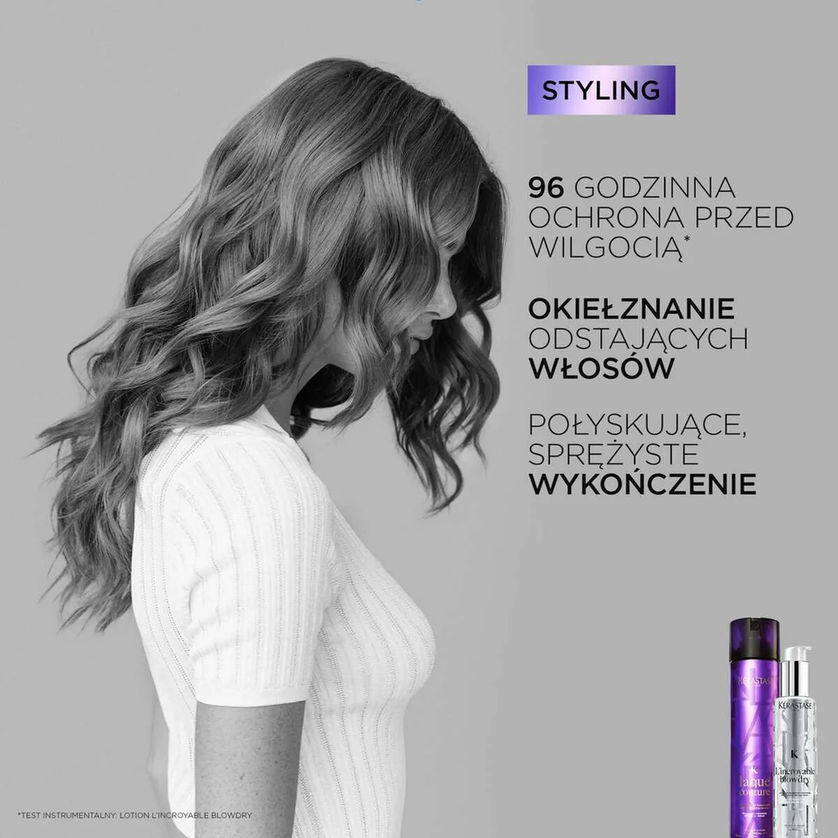 Kérastase Couture Styling lakier Laque Noire silnie utrwalający