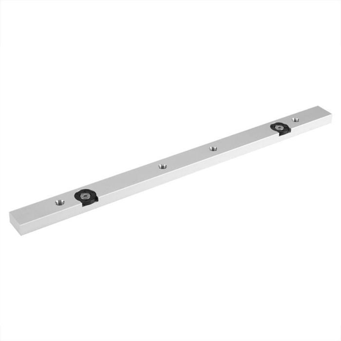 Guía de mesa deslizante para sierra de 450 mm, aleación de aluminio, accesorio de precisión para carpintería.