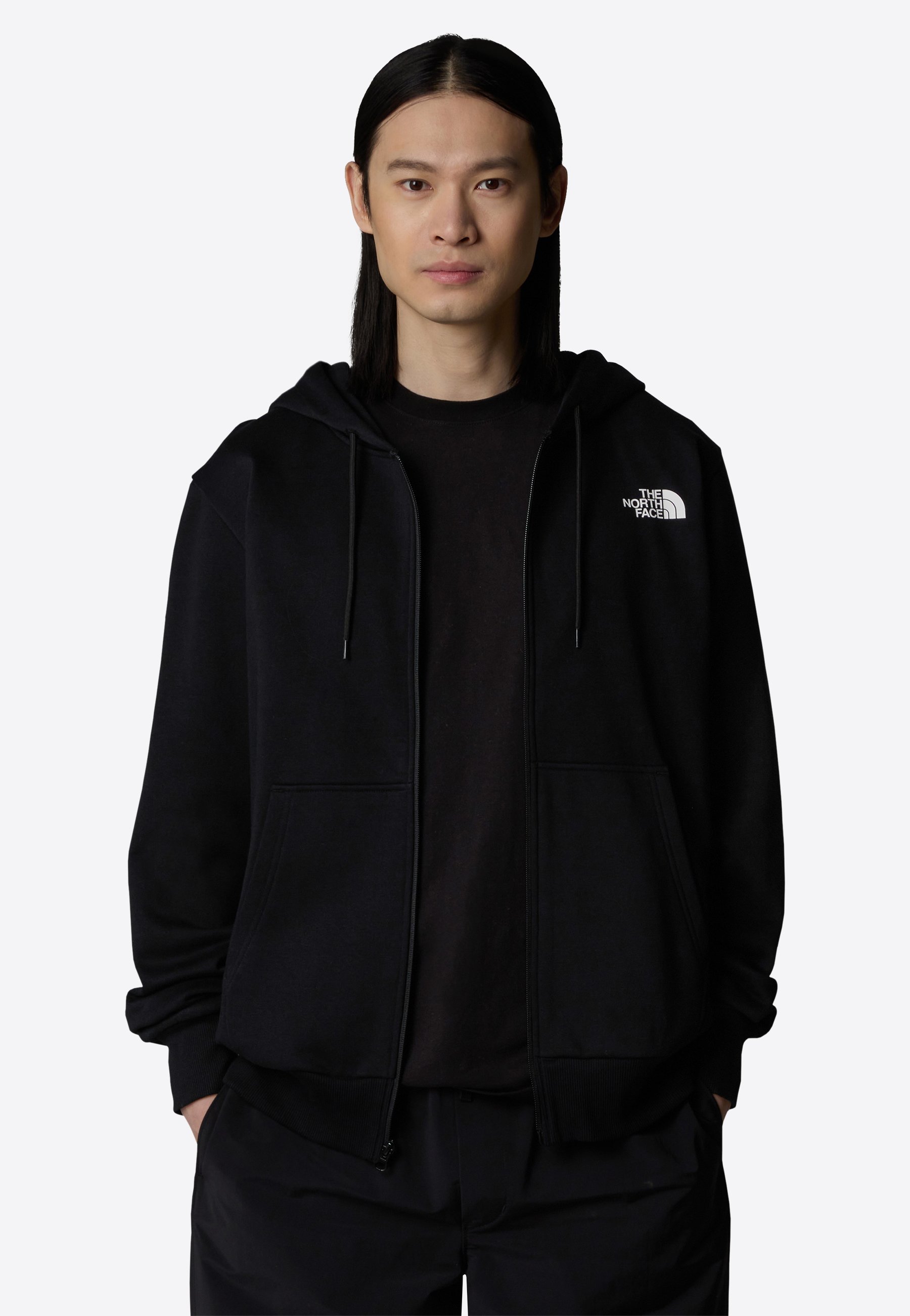 Sweat à capuche zippé The North Face SIMPLE DOME - Noir