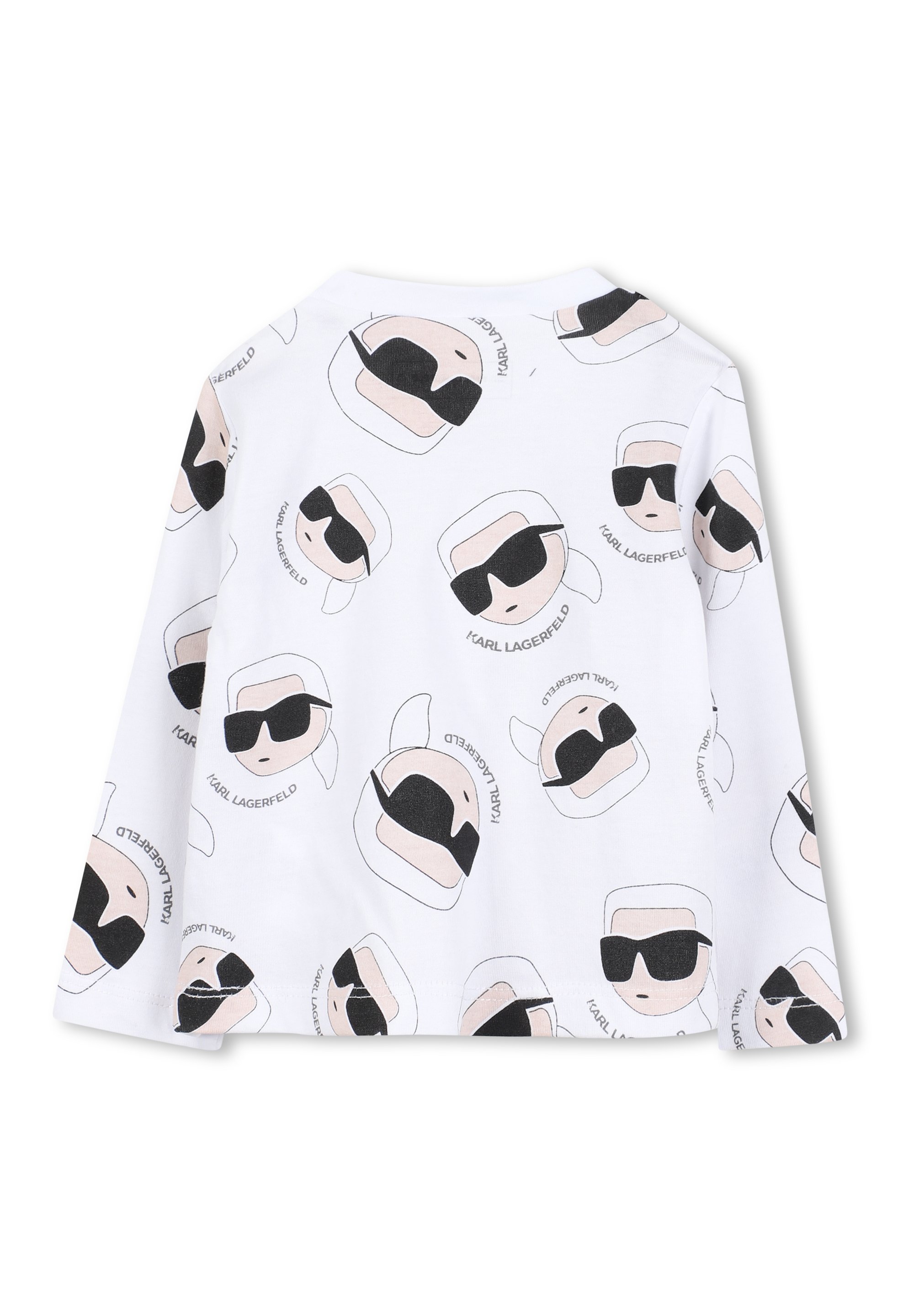 COMPLETO KARL LAGERFELD KIDS - Maglia a maniche lunghe - nera