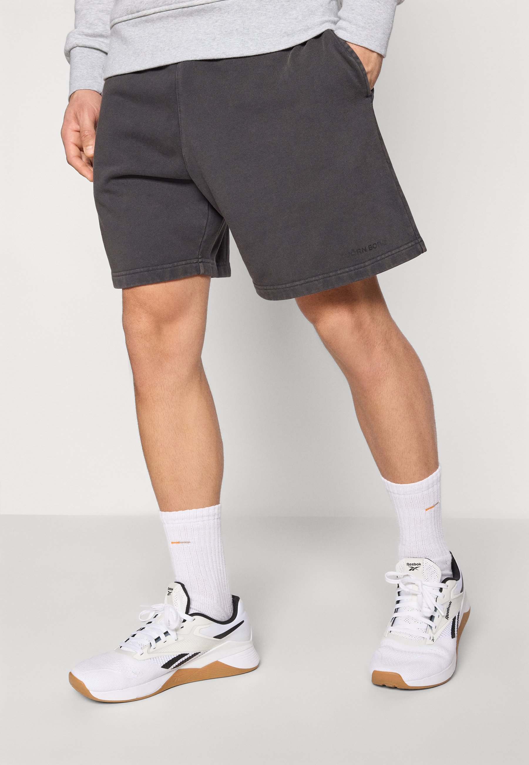 Björn Borg WASHED SWEATSHORTS - Sportshorts - zwart
