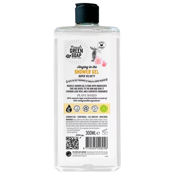 Marcel's Green Soap gel za prhanje z vonjem vanilije in češnjevega cveta