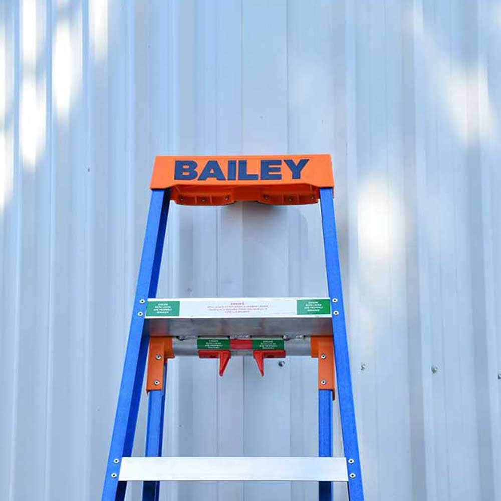 Escada de fibra de vidro BAILEY 2,4 m SLS 3 em 1 150 kg FS13886