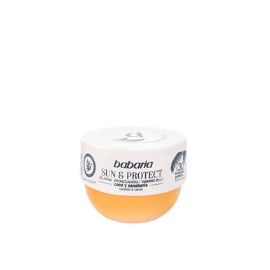 Gel bronceador Babaria de coco y zanahoria SPF30 300 ml 300 ml