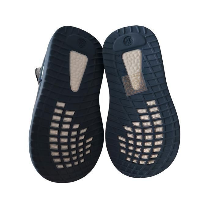 Zapatos - Bebé - Niña - Mary Janes - Zapatos tipo T - Piel - Charol - Azul - Azul marino - Estampado de corazones - Tallas 21 a 25