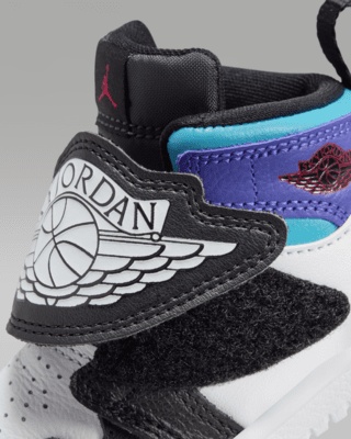 Sky Jordan 1 Baby and Toddler Shoe