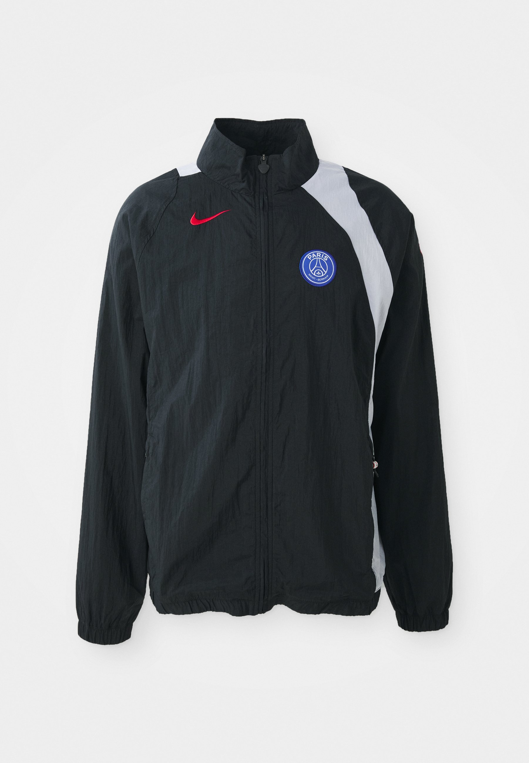 Nike Performance PARIS SAINT-GERMAIN TRACK JAKNA - Klubska odjeća - crna/bijela/global red