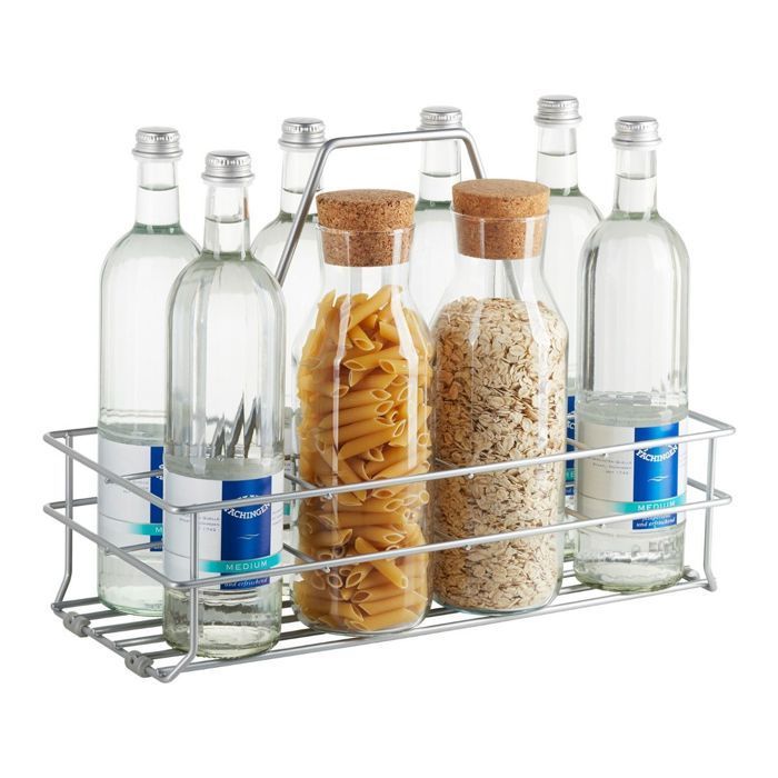 Cesta portabotellas SOTECH con patas para 8 botellas