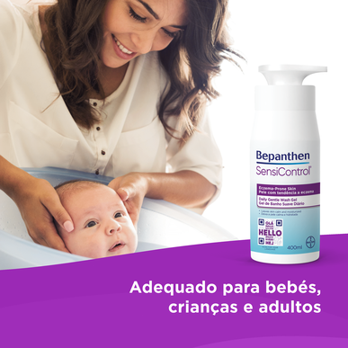 Bepanthen Sensicontrol gel za prhanje 400 ml