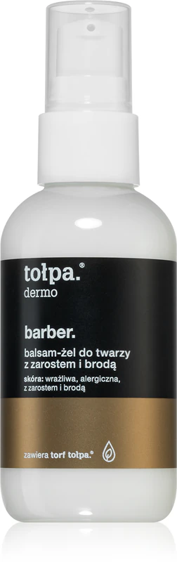 Tołpa Dermo Men Barber upokojujúci balzamový gél pre mužov s bradou
