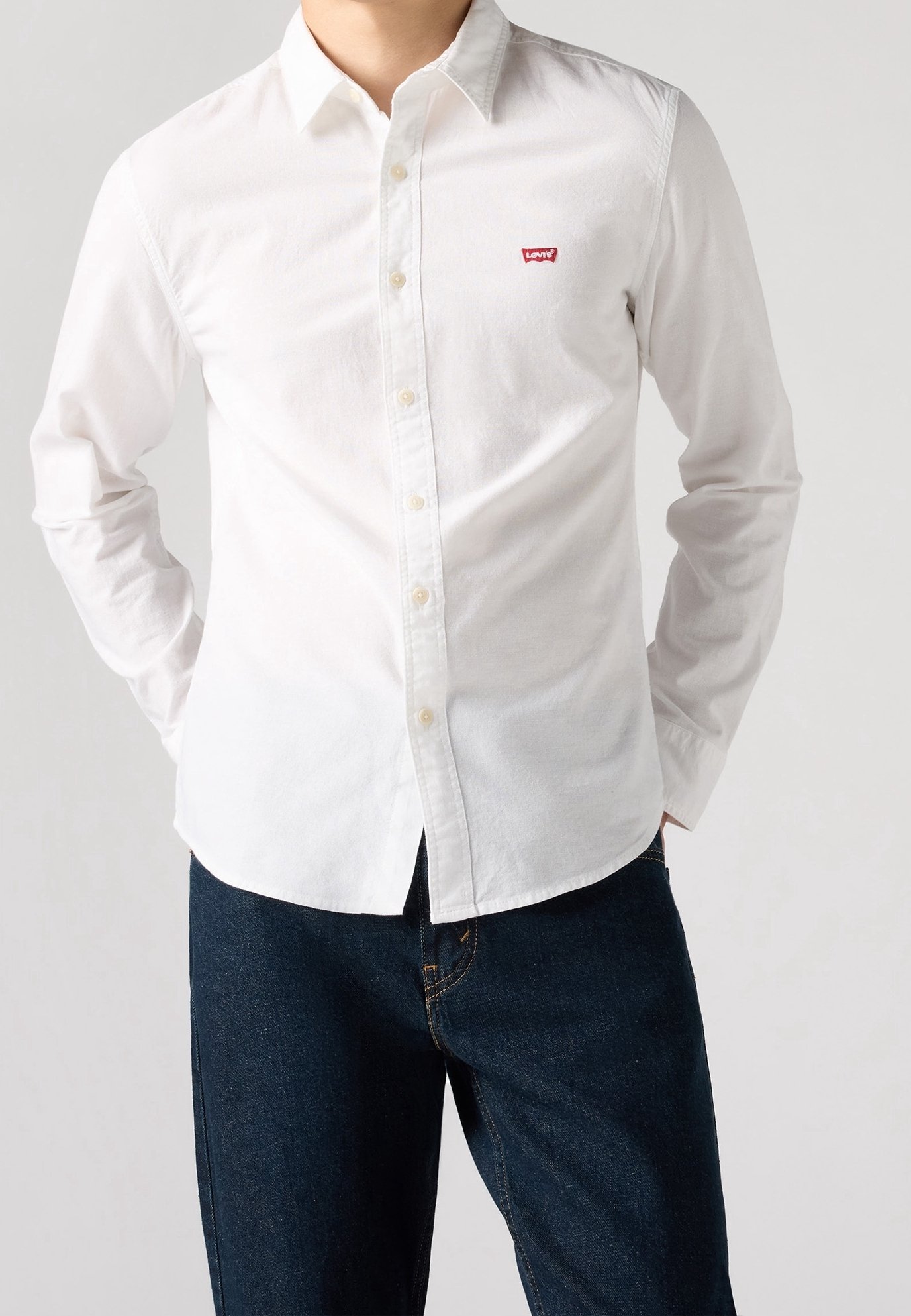 Levi's® overhemd - wit