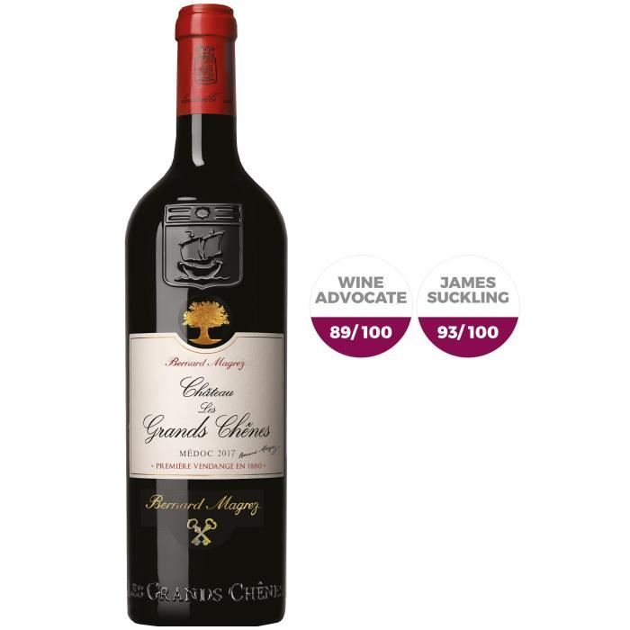 Château Les Grands Chênes 2017 Médoc - Vino Tinto Burdeos