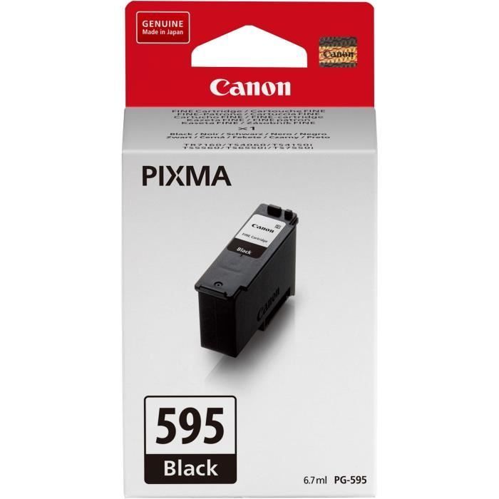 Cartouche d’encre - CANON - PG-595 - Noir - Pack de 1 - Standard