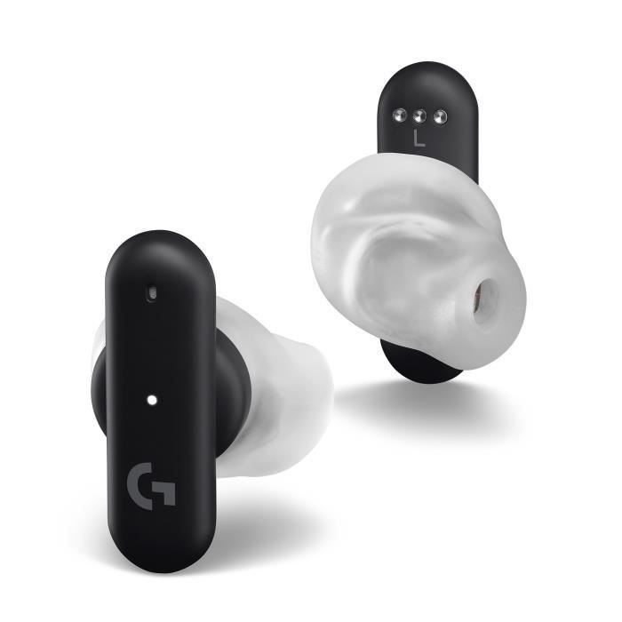 Auriculares inalámbricos para juegos Logitech G - Ajuste totalmente inalámbrico - Tecnología de moldeo Lightform - Bluetooth - Negro
