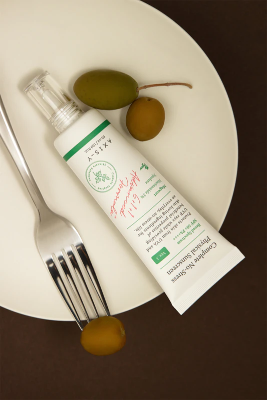 AXIS-Y 6+1+1 Fórmula Avançada Protetor Solar Físico Completo Sem Estresse Creme Facial Leve com Proteção FPS 50+