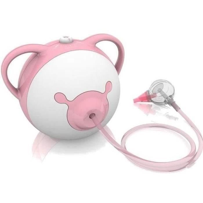 NOSIBOO Mouche bébé électrique rose + Eco mouche bébé manuel