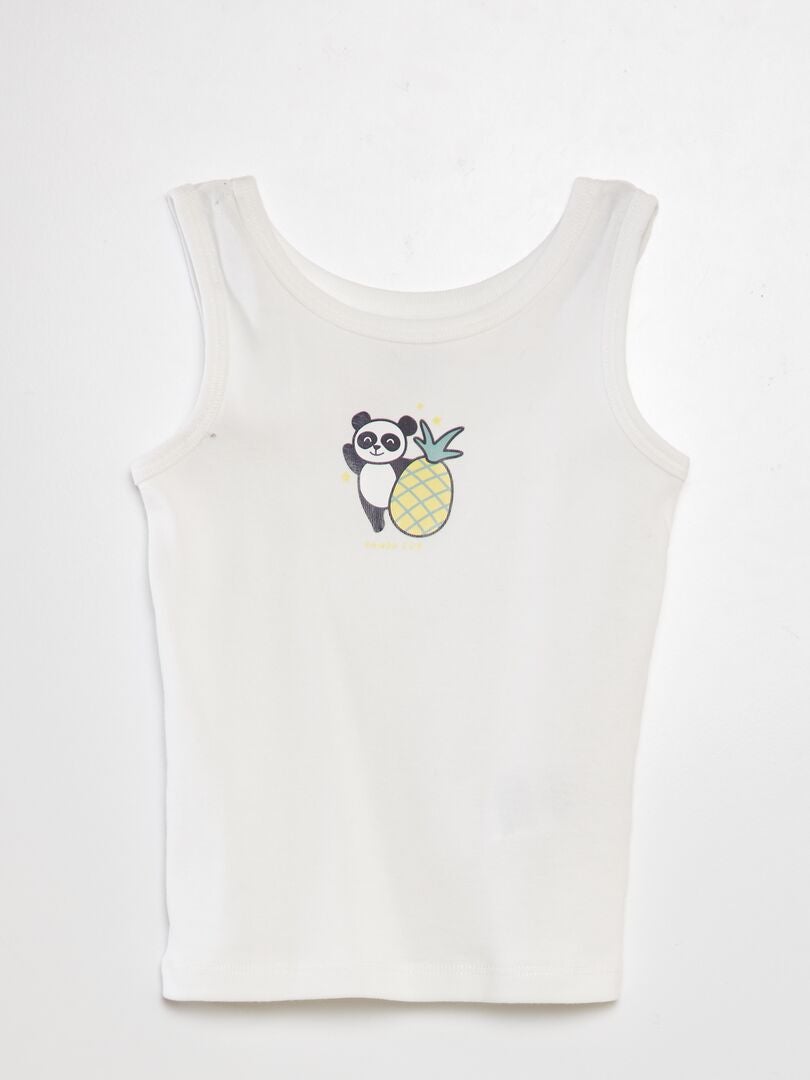 Conjunto de 2 bodys - BLANCO