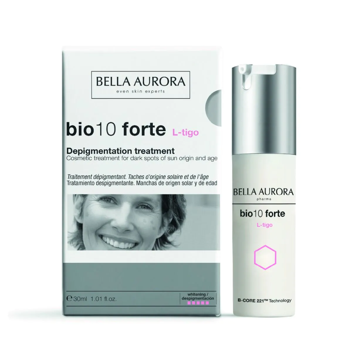Bella Aurora L-tigo BIO10 Forte Kuracja depigmentacyjna