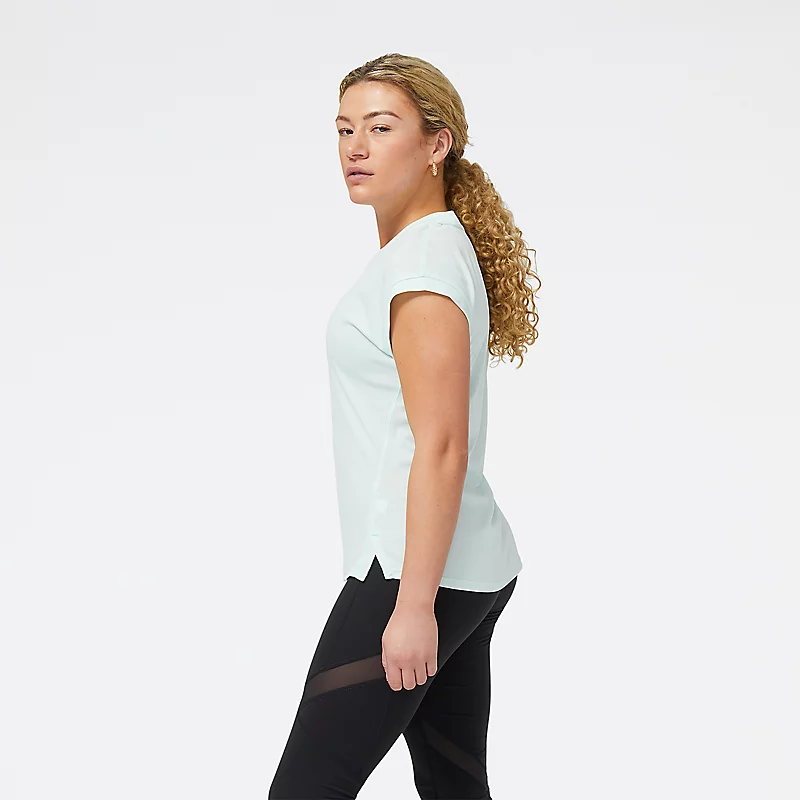 Tricou cu mânecă scurtă Impact Run AT N-Vent pentru femei – LIGHT SURF