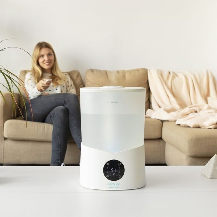 Humidificador - BREEZECARE - 2600 LIGHT SMART - 3,2 litros - 40 m² - Aromaterapia