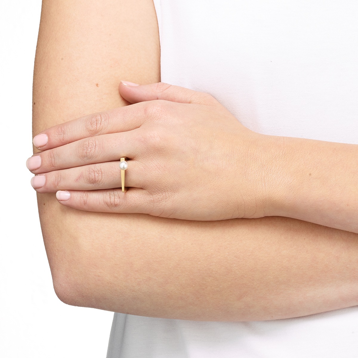 Heideman Bague Margarita blanc