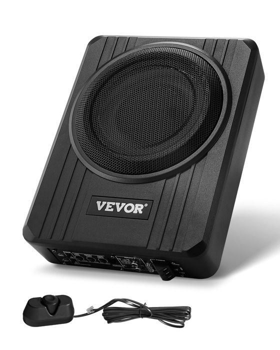 Subwoofer per auto VEVOR da 400 W da installare sotto il sedile - Altoparlante sottile per bassi, 203 mm
