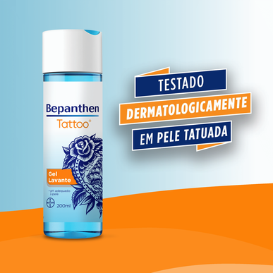Bepanthene tatuointien puhdistusgeeli 200 ml 200 ml