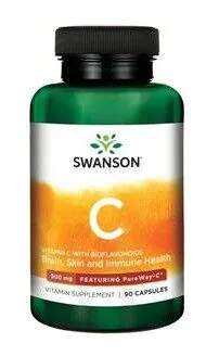 Swanson PureWay-C 500 mg Suplement diety z witaminą C Kapsułki