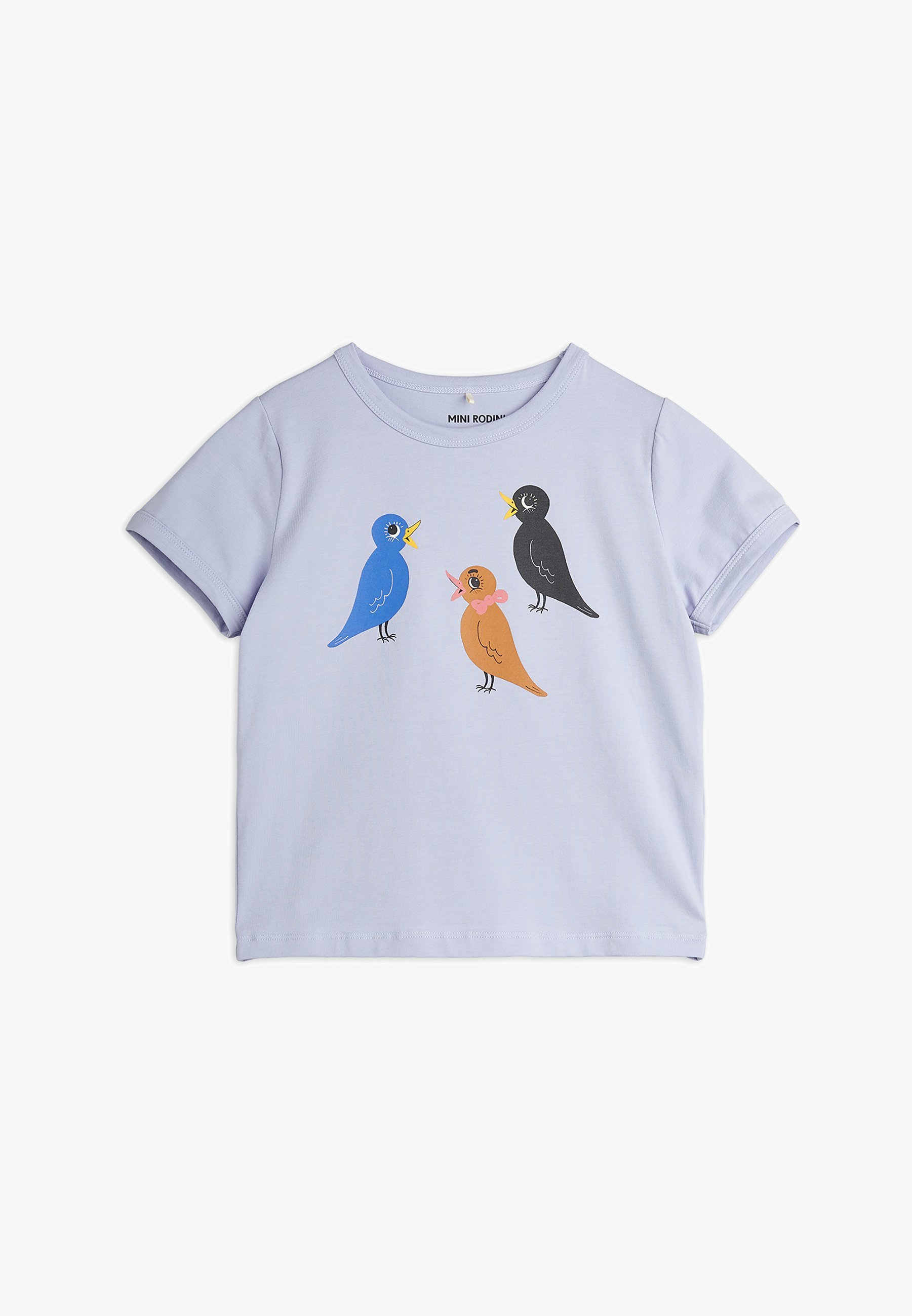 Camiseta Mini Rodini BIRDS UNISSEX - Estampa - roxa