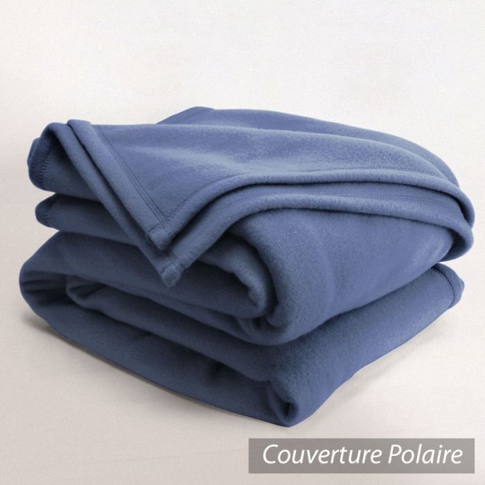 Isba Marine fleece deken 220x240cm, 100% polyester, 340 g/m², brandvertragend behandeld