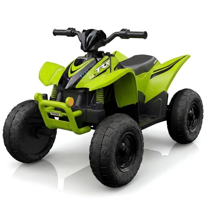 Quad eléctrico infantil - Honda TRX90X - Batería de iones de litio de 12 V y 7,5 Ah - 4 motores de 35 W - Control remoto parental