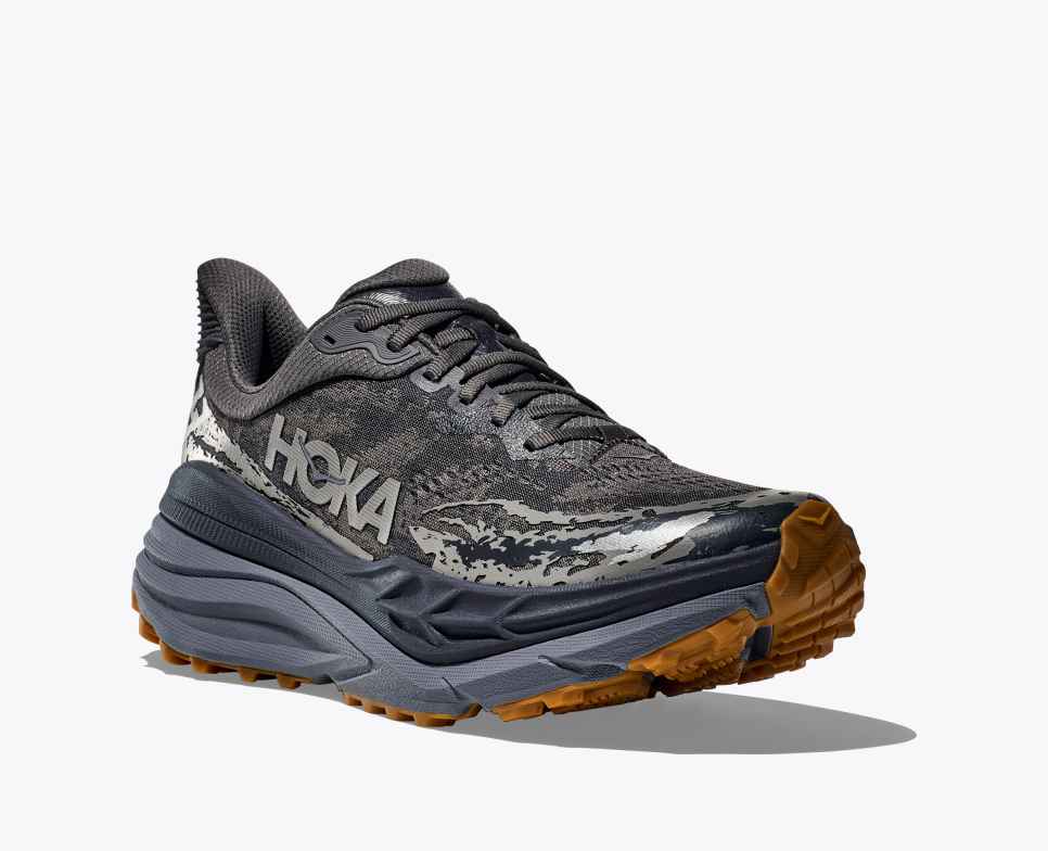 HOKA Stinson 7 Grigio Satellite / Blu Varsity