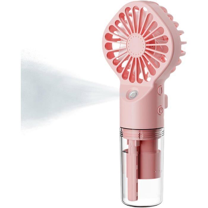 Ventilateur brumisateur - HAWUJ - portable 4 vitesses léger - camping extérieur