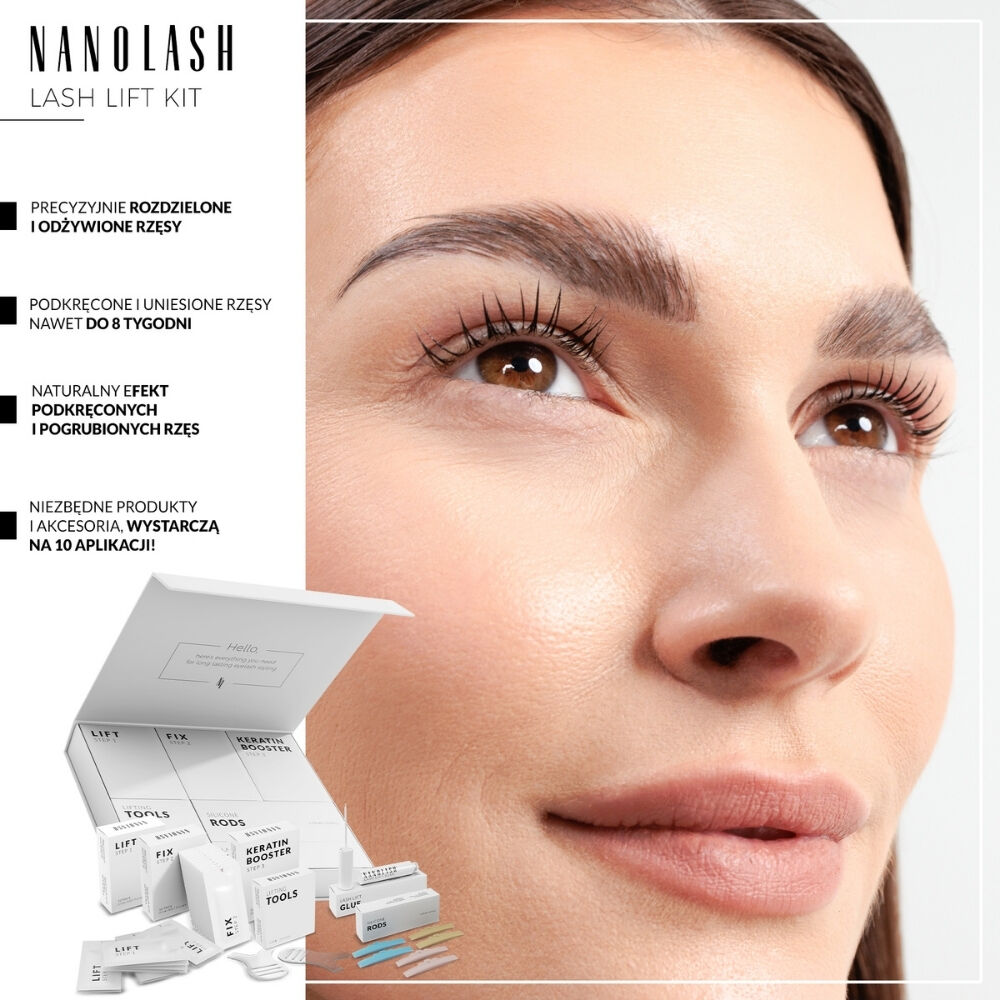 Kit per la laminazione ciglia Nanolash